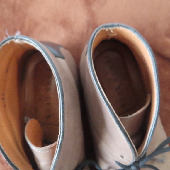 Penny Luck Visionary Falcon Gray Leather Chukka Boots Men's 12 M - Picture 7 of 10